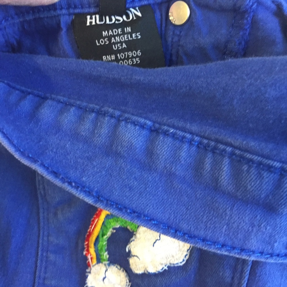 .SOLD.  Periwinkle Blue Hudson Jeans